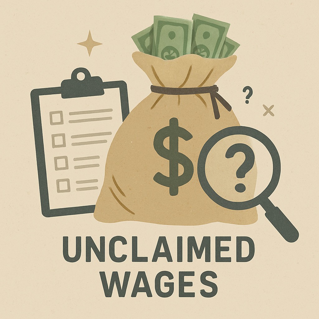 Understanding Unclaimed Wages: What You Need to Know